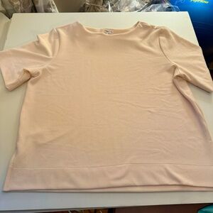 Oversized sweater blouse